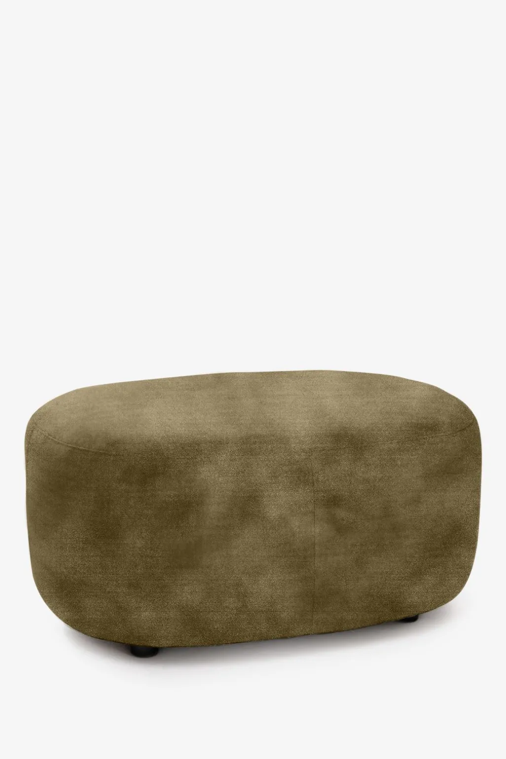 Empress velvet hocker brons