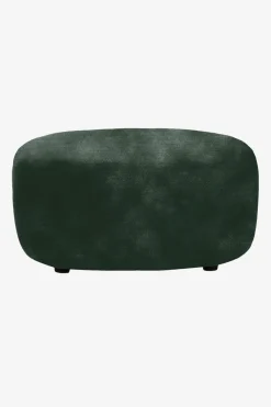 Empress velvet hocker green forest