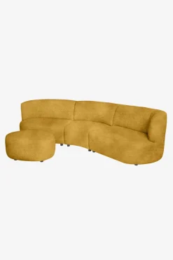 Empress velvet hocker juke oker