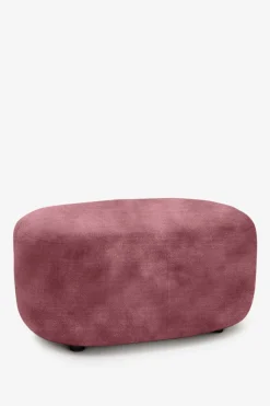 Empress velvet hocker pink