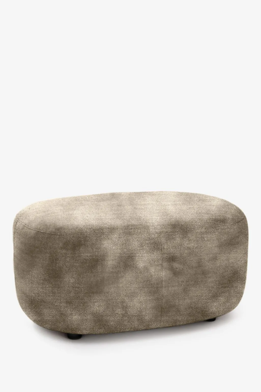 Empress velvet hocker sand