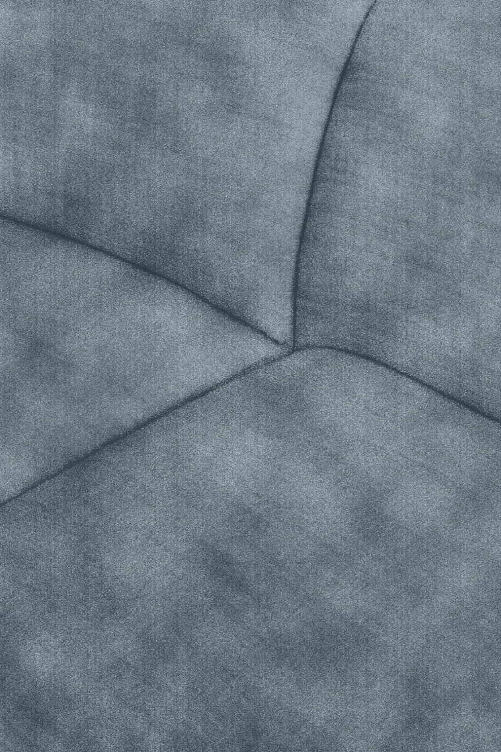 Empress velvet 4-zits bank mid grey