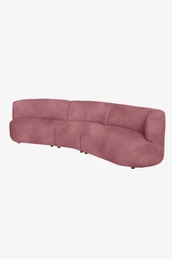 Empress velvet 3,5-zits bank pink