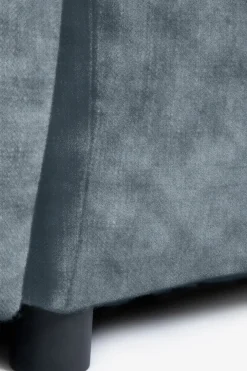 Empress velvet 3-zits bank mid grey