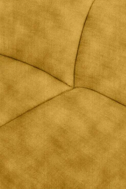 Empress velvet 3,5-zits bank oker