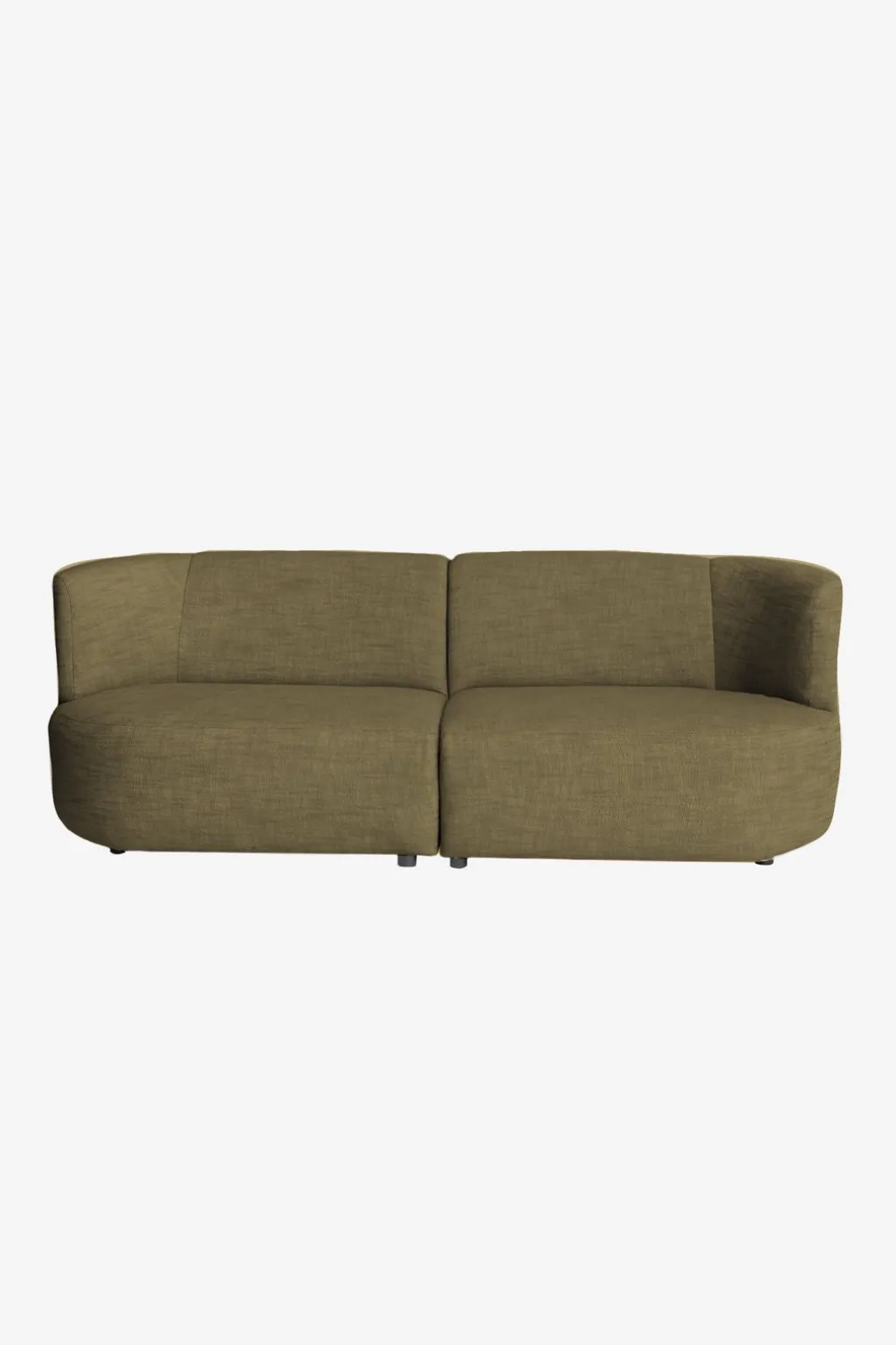 Empress 3-zits bank Army green