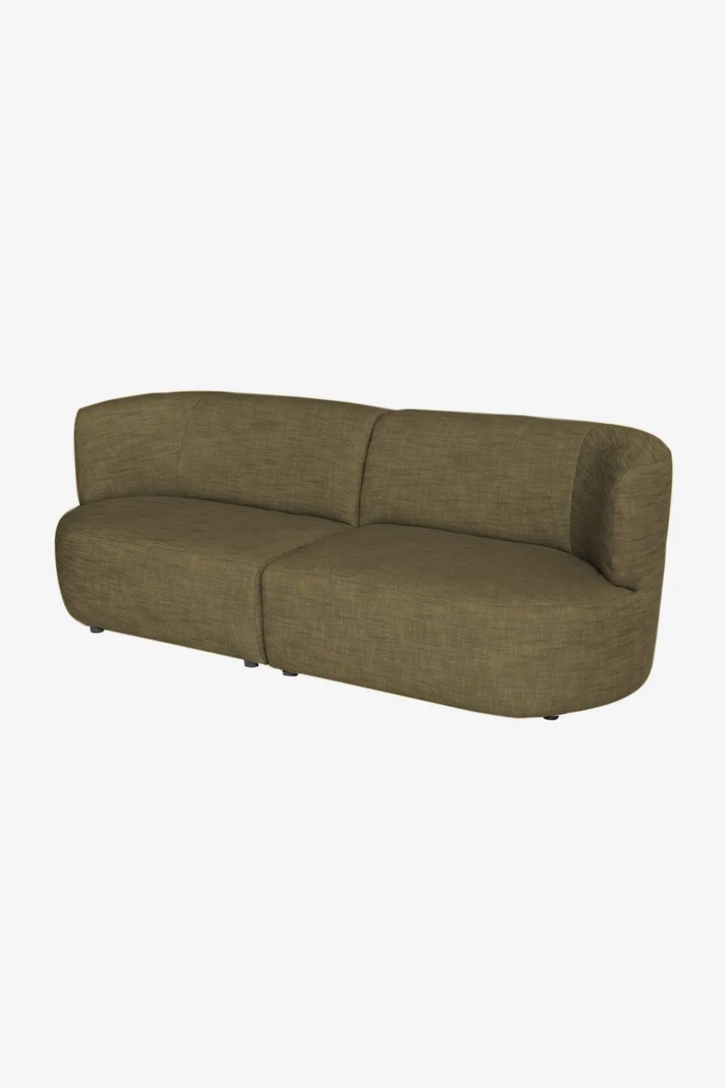 Empress 3-zits bank Army green