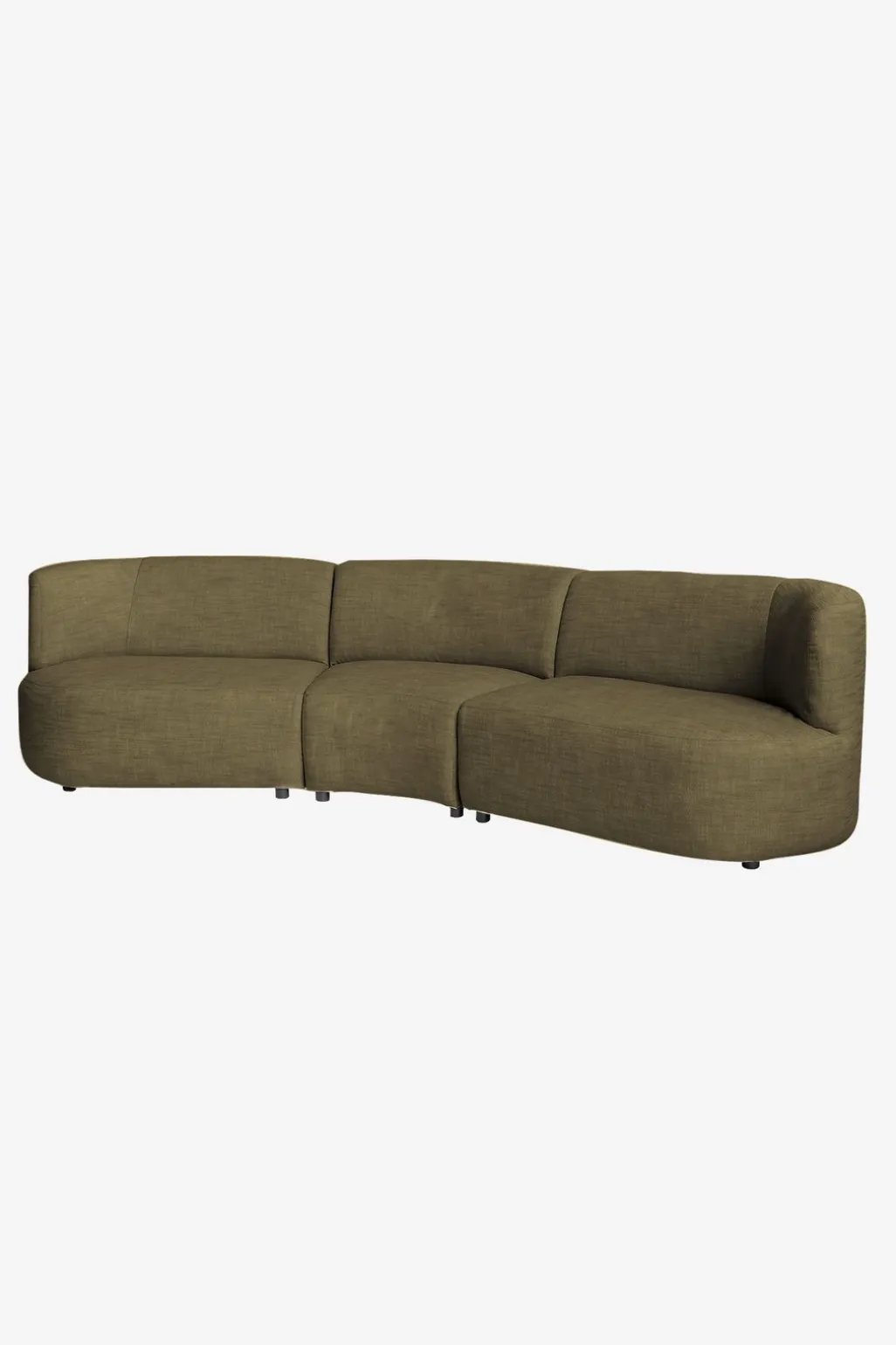 Empress 3,5-zits bank army green