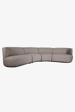 Empress 4-zits bank taupe