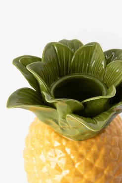 Gele ananas vaas