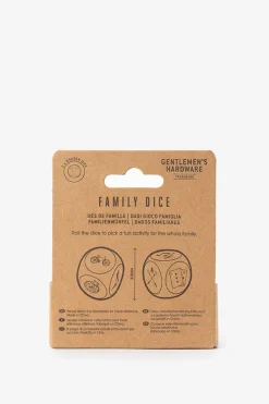 Gentlemens hardware family dice set of 2