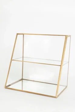 Glazen vitrine kastje