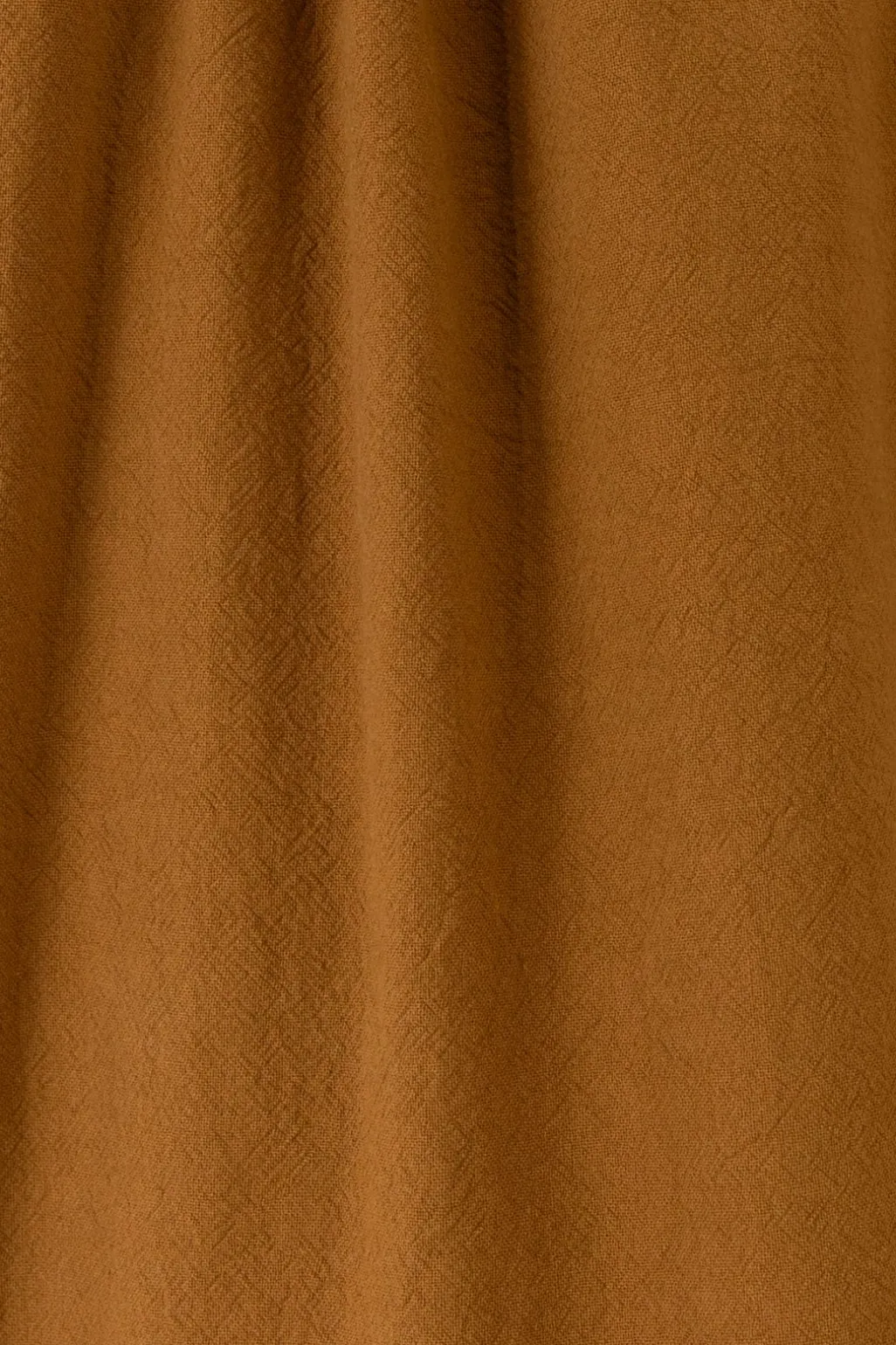 Goudbruine midi jurk