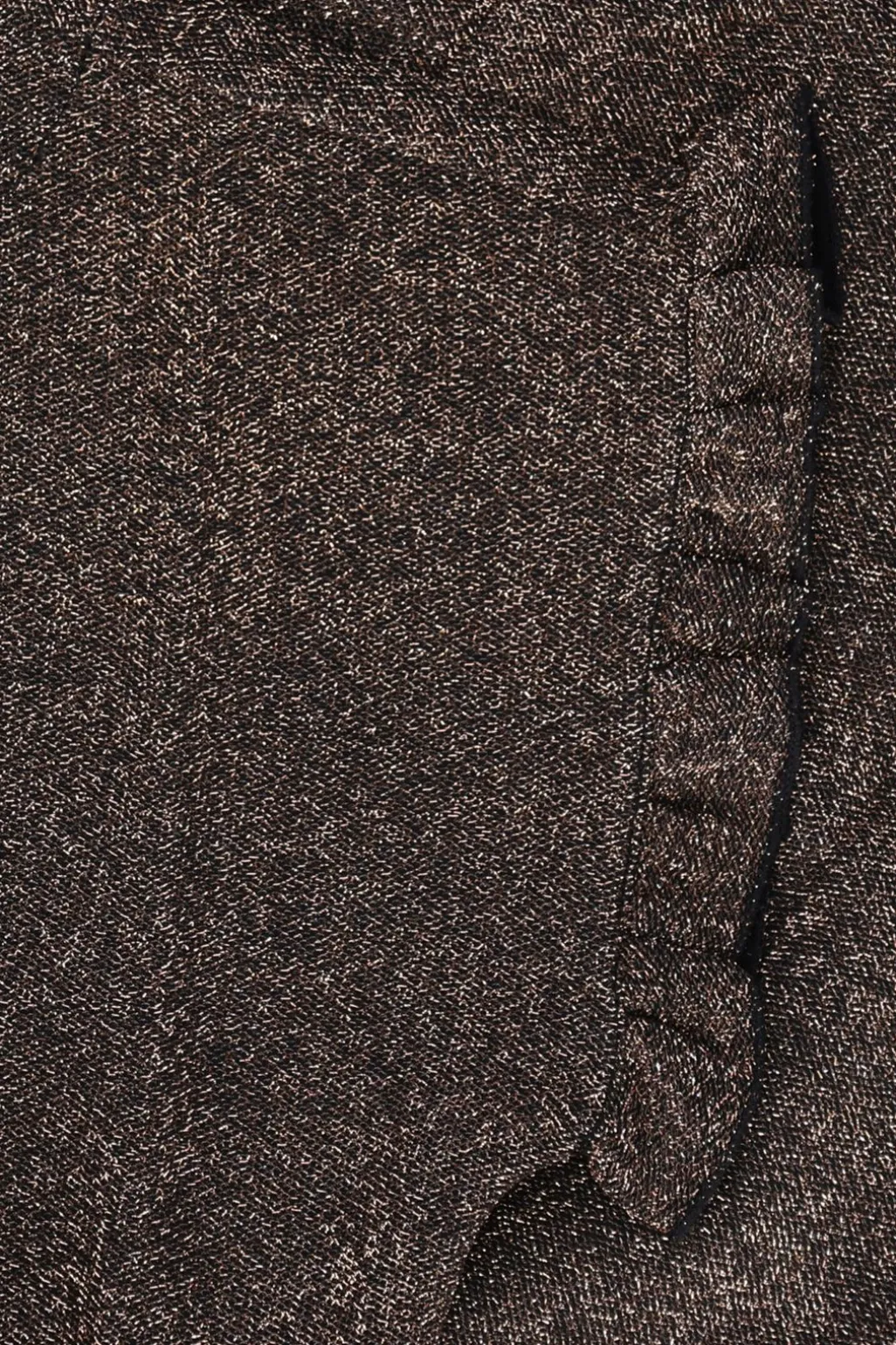 Goudkleurige jurk met glitters