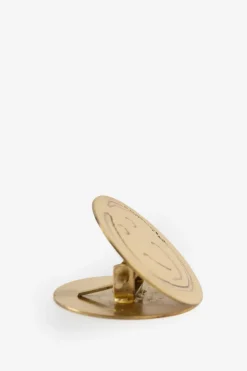 Goudkleurige smiley paperclip
