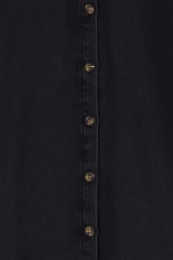Grijze denim jurk