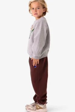 Grijze sweater met artwork