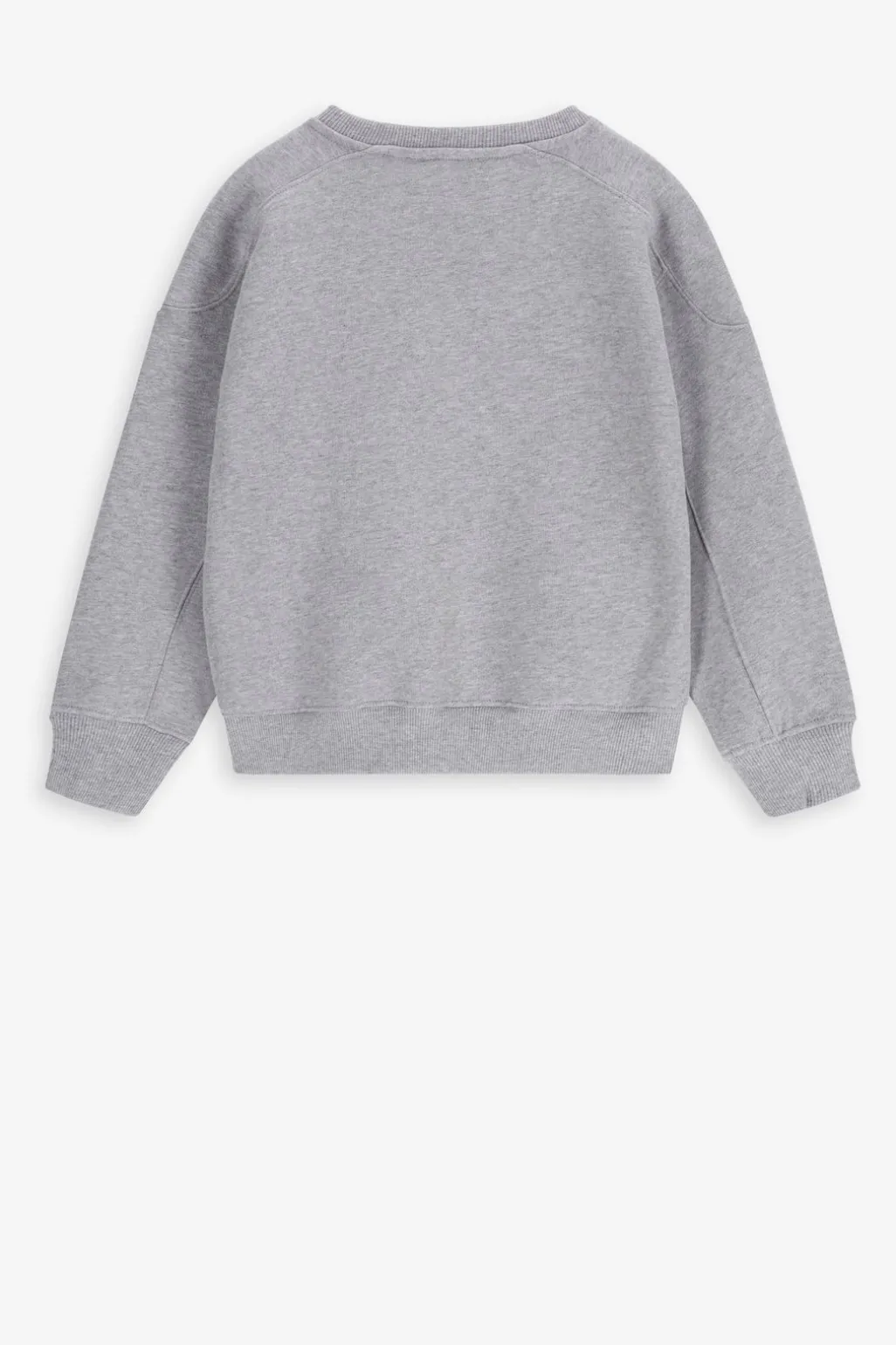 Grijze sweater met artwork