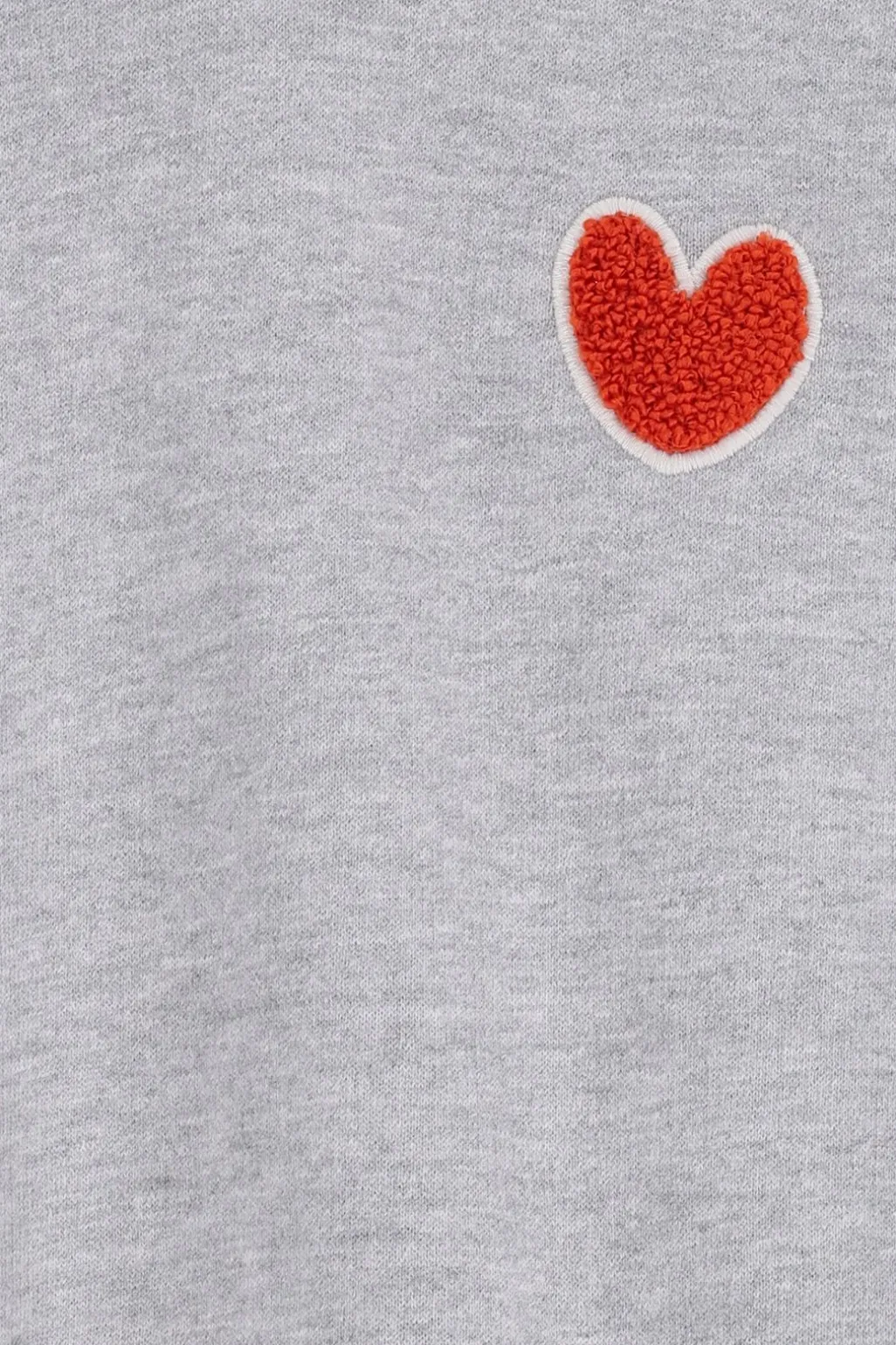 Grijze sweatjurk met artwork