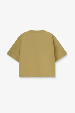 Groen boxy T-shirt