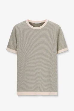 Groen gebreid T-shirt