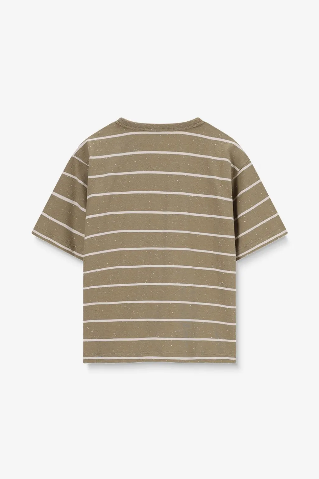 Groen gestreept T-shirt
