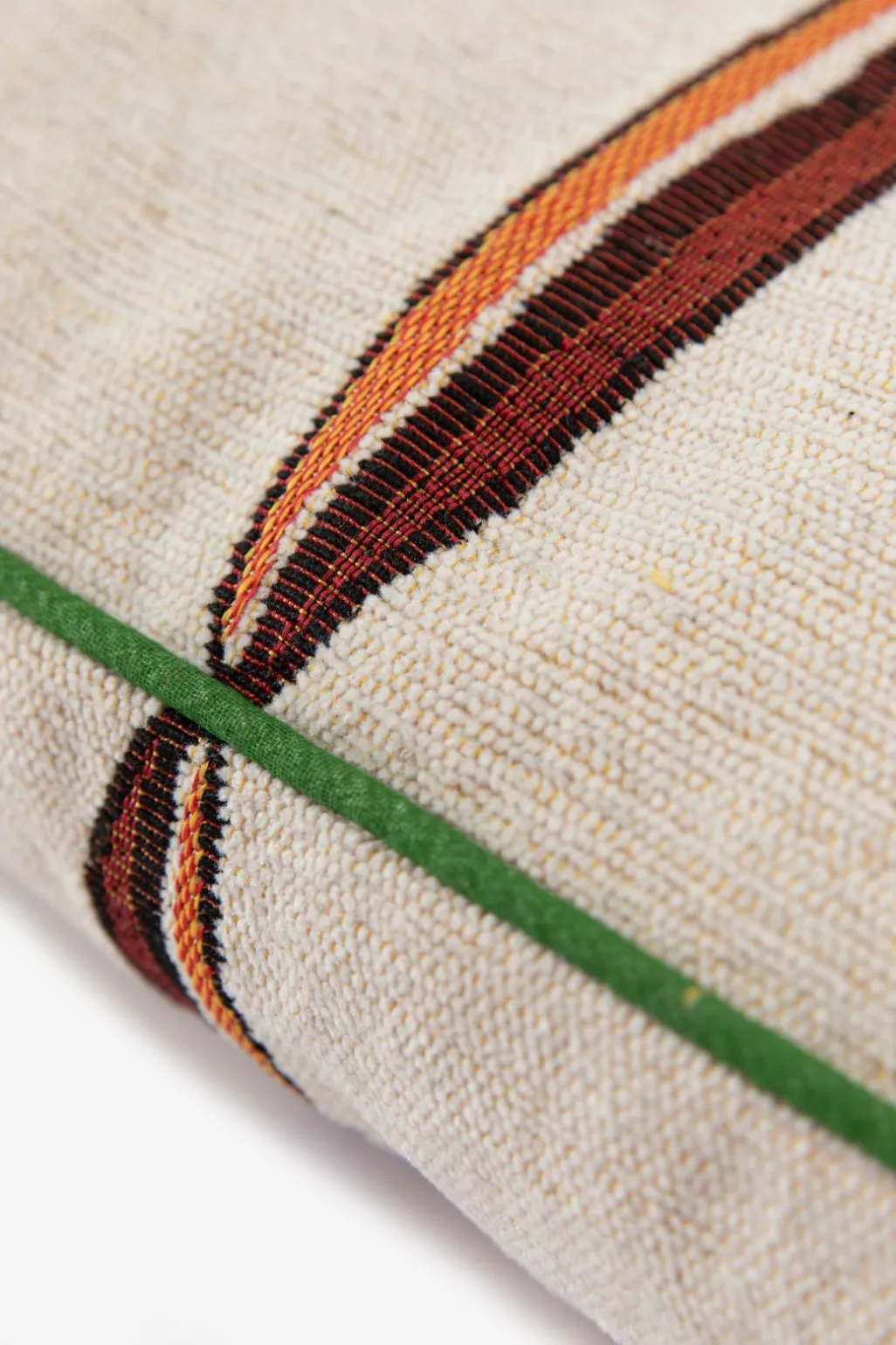 Groen jacquard kussen dragonfly