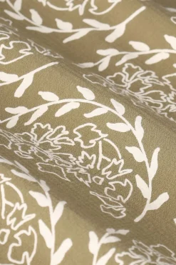 Groen overhemd met print