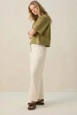 Groen oversized T-shirt