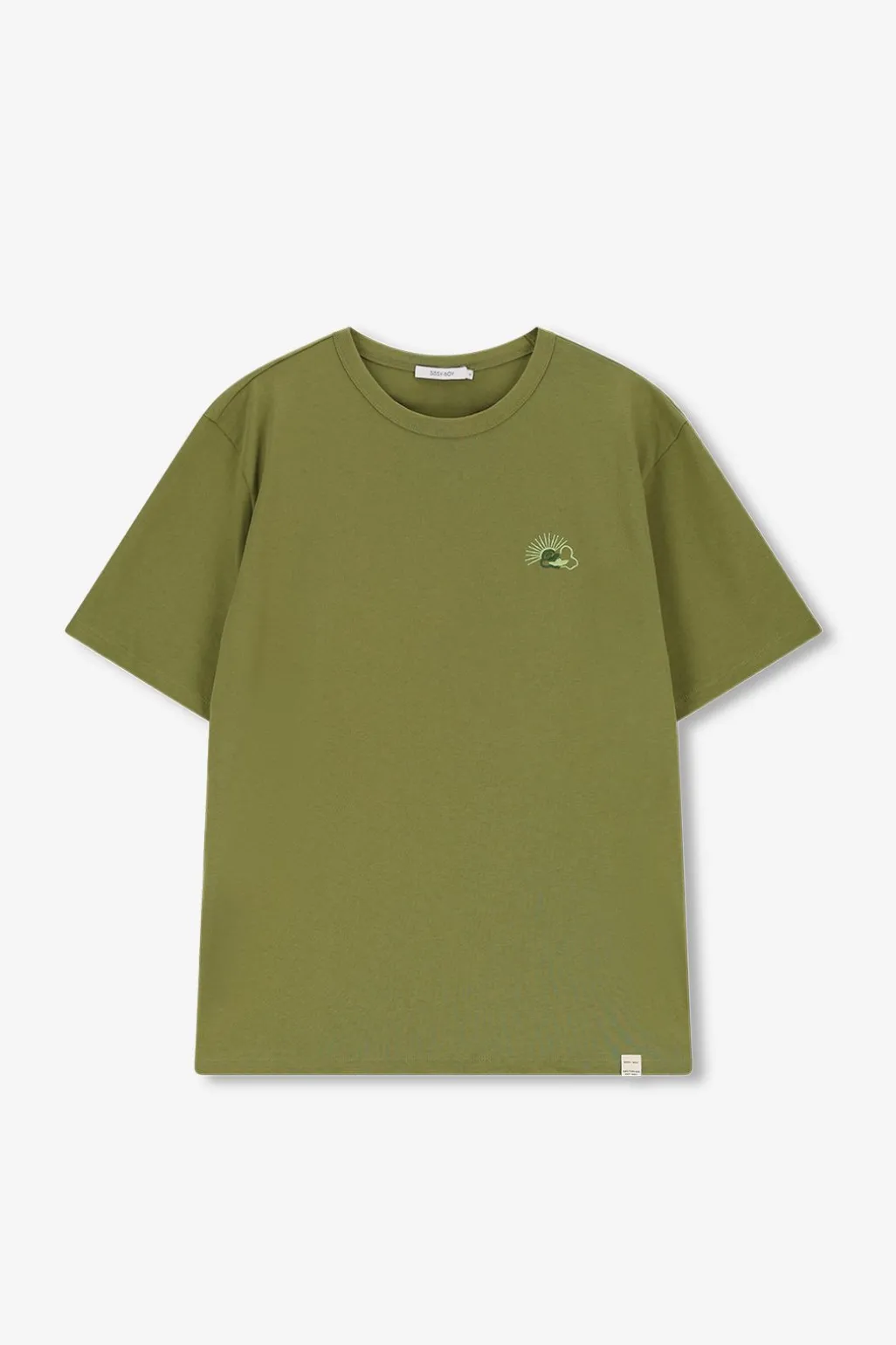 Groen t-shirt met embroidery