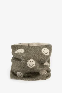 Groene col met smileys