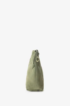 Groene crossbody pouch tas