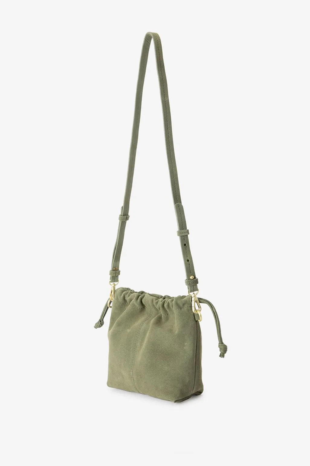 Groene crossbody pouch tas