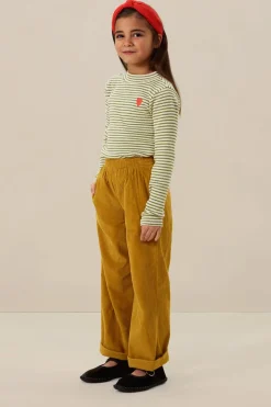 Groene gestreepte longsleeve