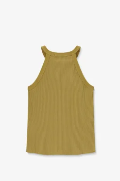 Groene halter singlet