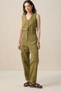 Groene jumpsuit
