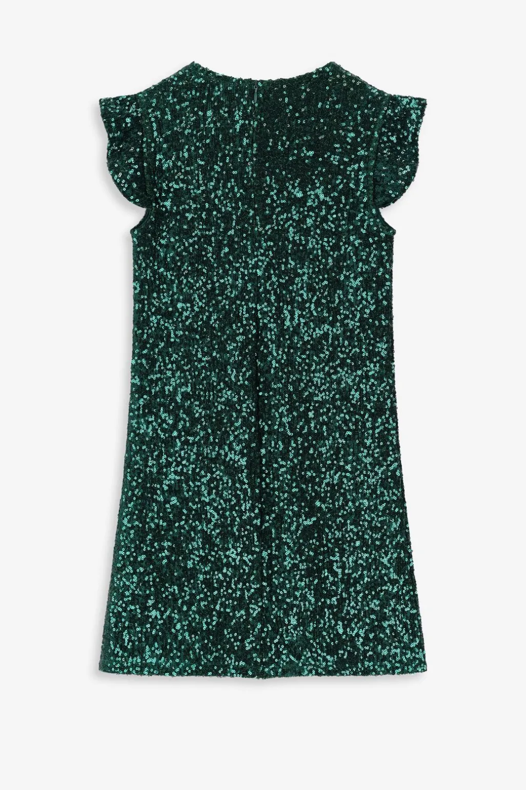 Groene jurk met pailletten