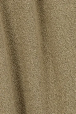Groene linnen high waist wide leg broek