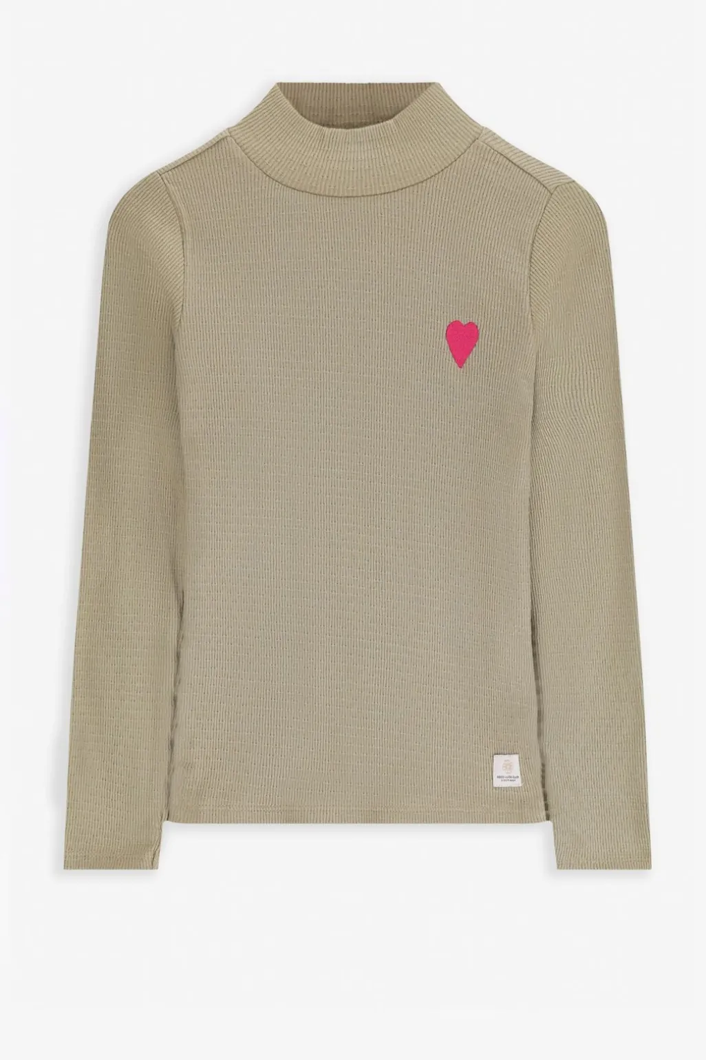 Groene longsleeve met turtle neck