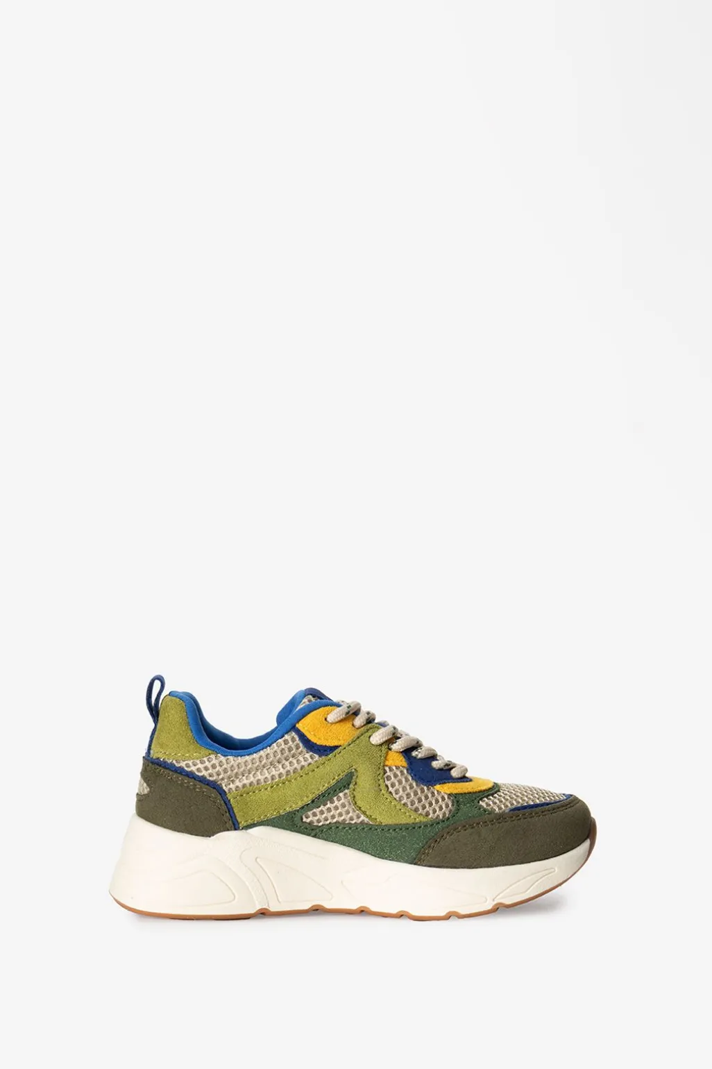 Groene mesh sneakers