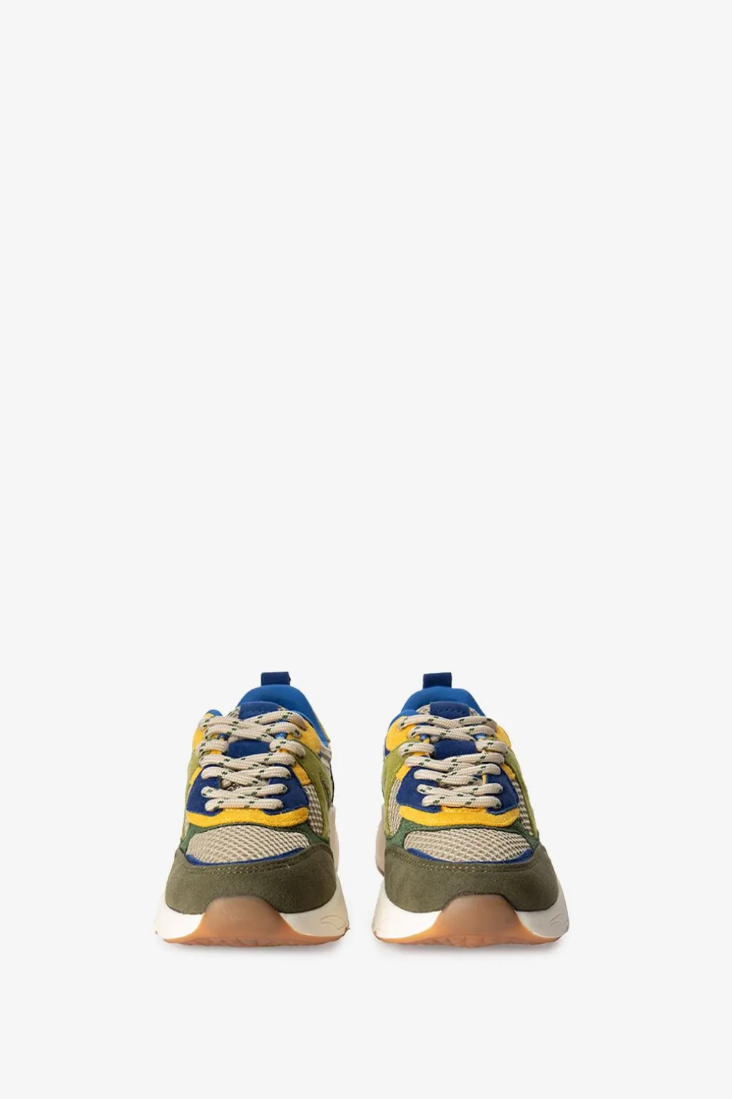 Groene mesh sneakers