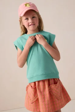 Groene mouwloze sweater
