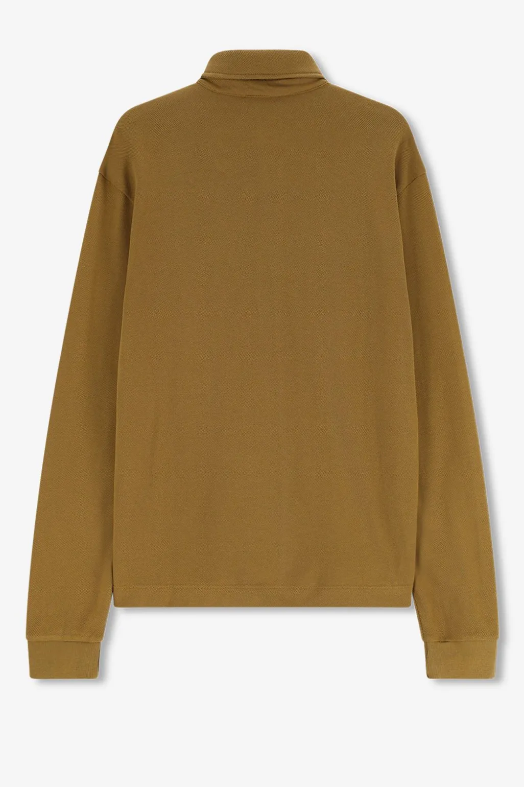 Groene pique polo