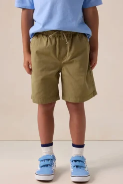 Groene pull on shorts