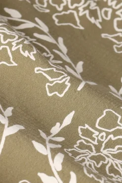 Groene short met print