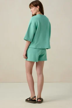 Groene shorts