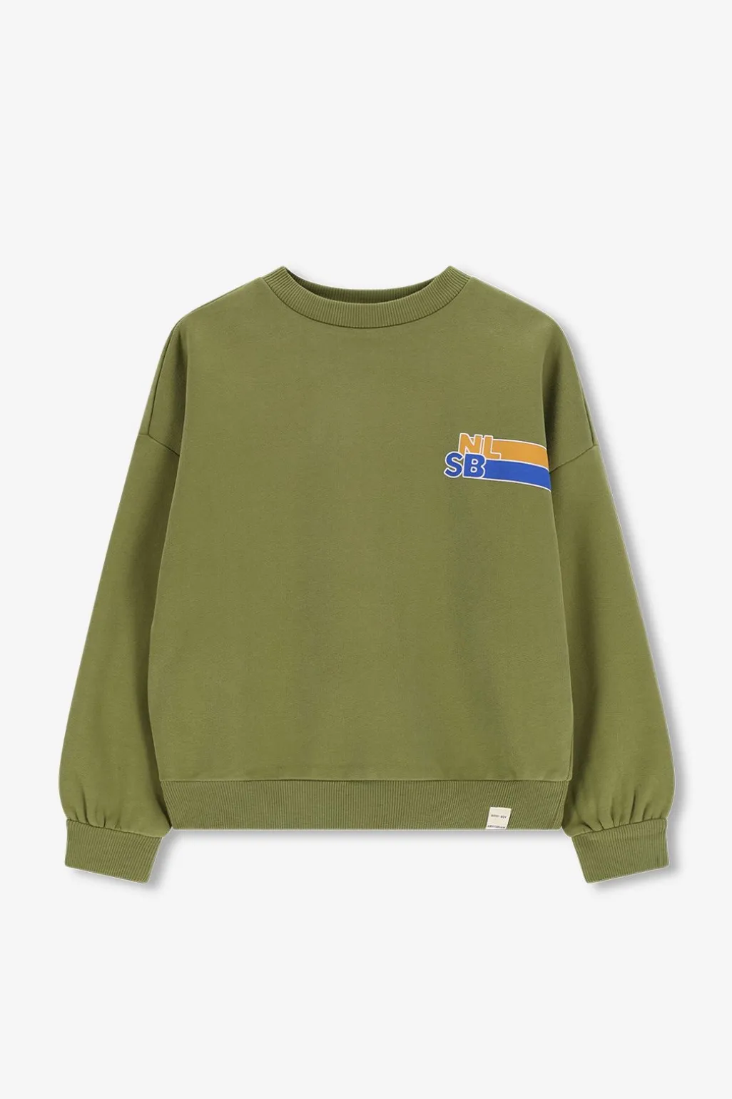 Groene sweater met print