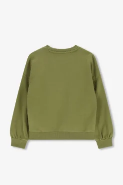 Groene sweater met print