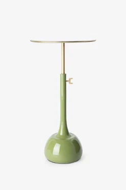 Groene verstelbare bijzettafel