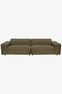 King 3-zits bank army green